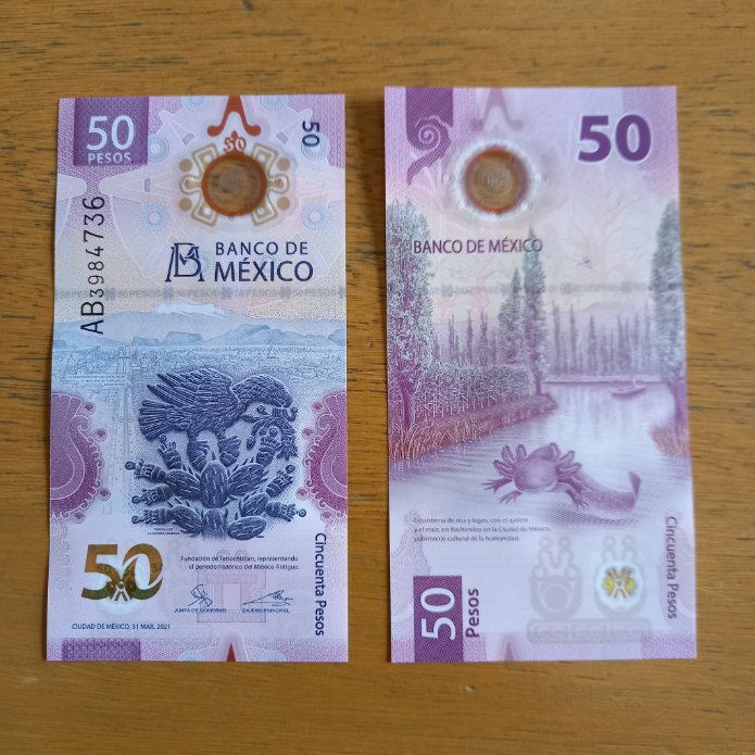 The-New-Banknote-From-M�xico-Feature-One-Of-The-Weirdest-Animal-In-The-World-October-28,-2021